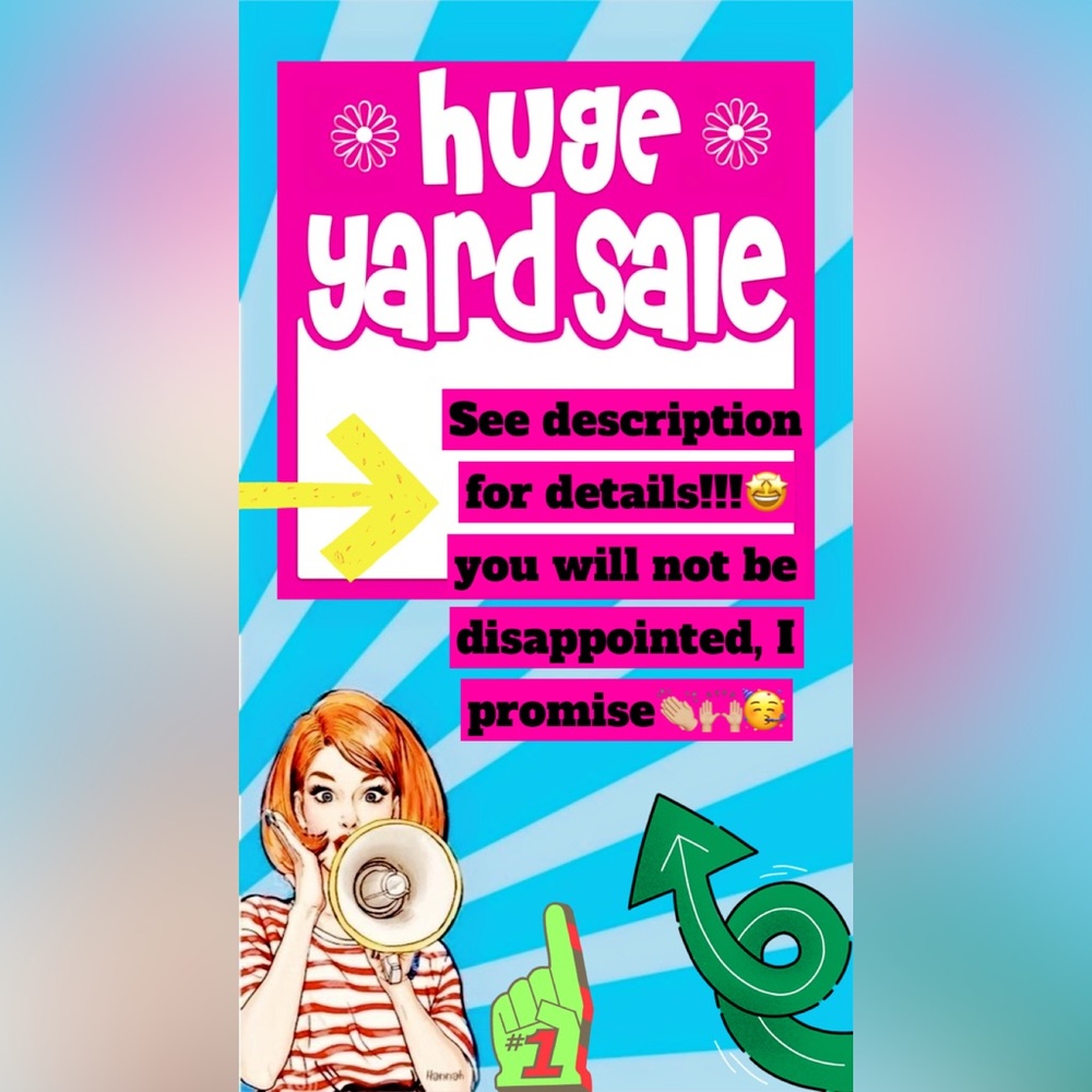 YARD SALE !!!!!